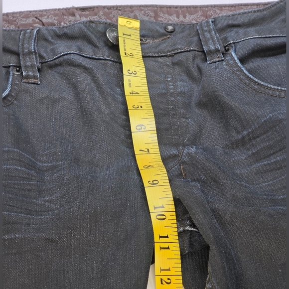 Buffalo Six Men's Straight Leg Dark Wash Jeans - Picture 5 of 10